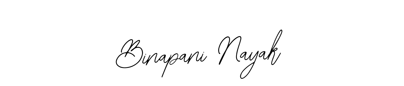 Also we have Binapani Nayak name is the best signature style. Create professional handwritten signature collection using Bearetta-2O07w autograph style. Binapani Nayak signature style 12 images and pictures png