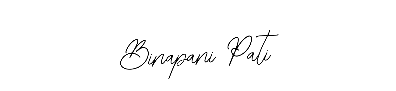 How to make Binapani Pati signature? Bearetta-2O07w is a professional autograph style. Create handwritten signature for Binapani Pati name. Binapani Pati signature style 12 images and pictures png