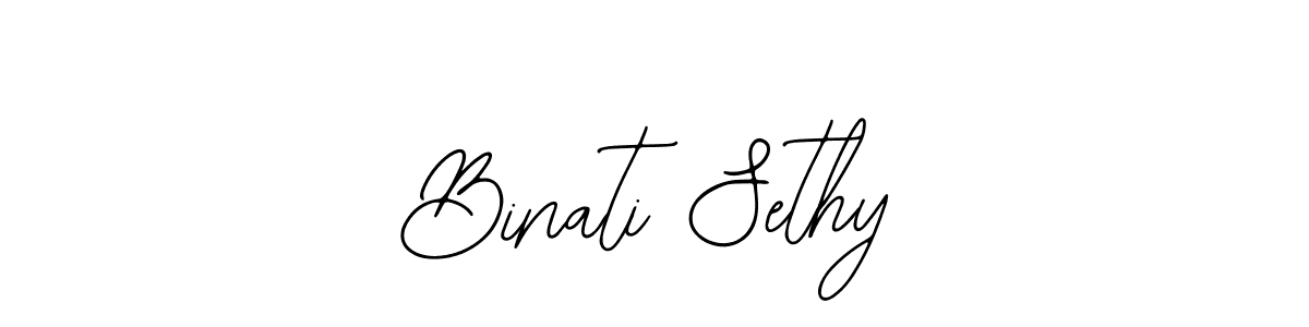 if you are searching for the best signature style for your name Binati Sethy. so please give up your signature search. here we have designed multiple signature styles  using Bearetta-2O07w. Binati Sethy signature style 12 images and pictures png