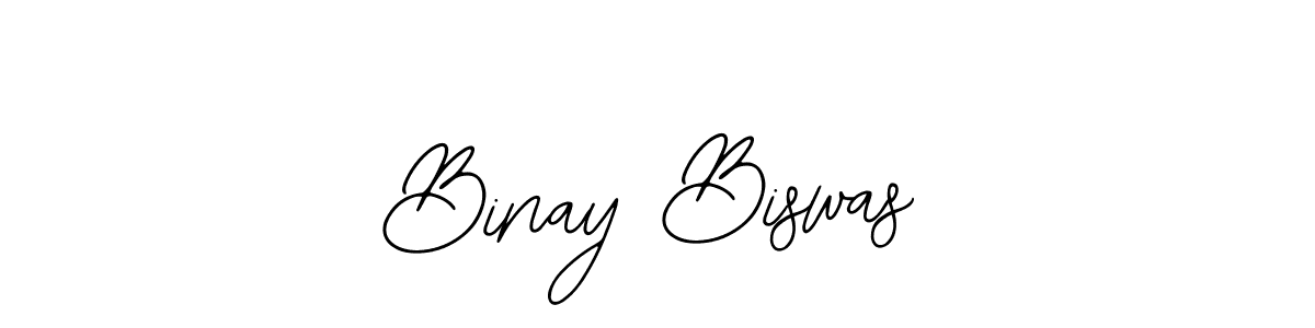 Design your own signature with our free online signature maker. With this signature software, you can create a handwritten (Bearetta-2O07w) signature for name Binay Biswas. Binay Biswas signature style 12 images and pictures png