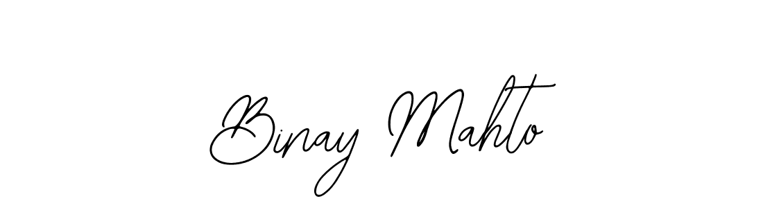 The best way (Bearetta-2O07w) to make a short signature is to pick only two or three words in your name. The name Binay Mahto include a total of six letters. For converting this name. Binay Mahto signature style 12 images and pictures png