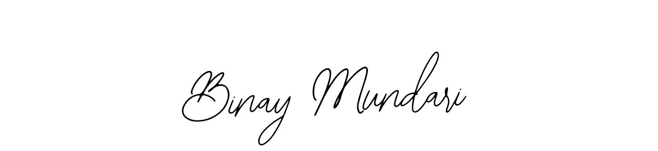 Make a beautiful signature design for name Binay Mundari. Use this online signature maker to create a handwritten signature for free. Binay Mundari signature style 12 images and pictures png