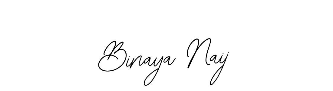 The best way (Bearetta-2O07w) to make a short signature is to pick only two or three words in your name. The name Binaya Naij include a total of six letters. For converting this name. Binaya Naij signature style 12 images and pictures png