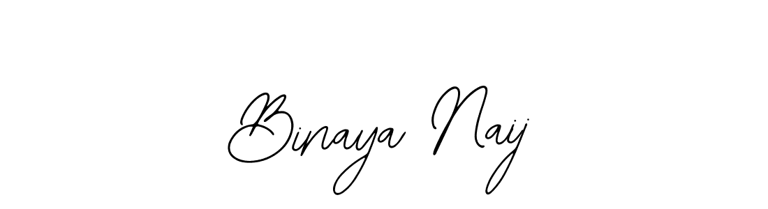 The best way (Bearetta-2O07w) to make a short signature is to pick only two or three words in your name. The name Binaya Naij include a total of six letters. For converting this name. Binaya Naij signature style 12 images and pictures png