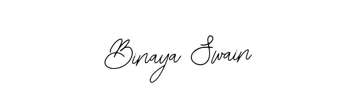 Design your own signature with our free online signature maker. With this signature software, you can create a handwritten (Bearetta-2O07w) signature for name Binaya Swain. Binaya Swain signature style 12 images and pictures png