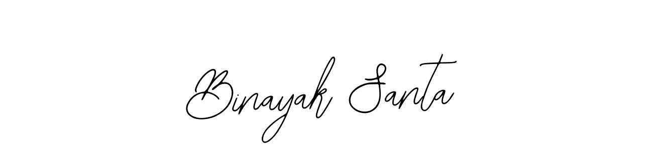 Binayak Santa stylish signature style. Best Handwritten Sign (Bearetta-2O07w) for my name. Handwritten Signature Collection Ideas for my name Binayak Santa. Binayak Santa signature style 12 images and pictures png