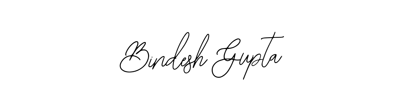 Make a beautiful signature design for name Bindesh Gupta. With this signature (Bearetta-2O07w) style, you can create a handwritten signature for free. Bindesh Gupta signature style 12 images and pictures png