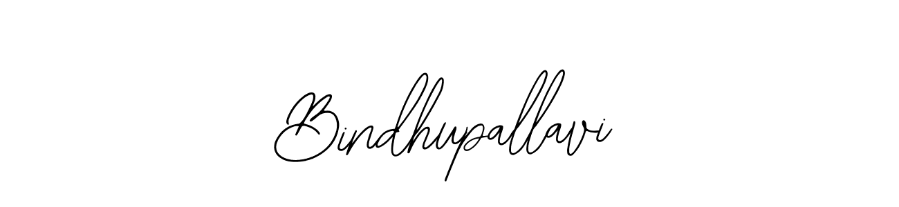 How to make Bindhupallavi name signature. Use Bearetta-2O07w style for creating short signs online. This is the latest handwritten sign. Bindhupallavi signature style 12 images and pictures png