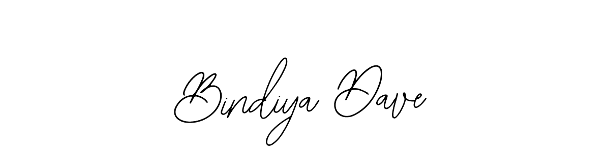 How to make Bindiya Dave signature? Bearetta-2O07w is a professional autograph style. Create handwritten signature for Bindiya Dave name. Bindiya Dave signature style 12 images and pictures png