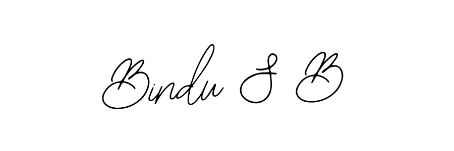 Also we have Bindu S B name is the best signature style. Create professional handwritten signature collection using Bearetta-2O07w autograph style. Bindu S B signature style 12 images and pictures png