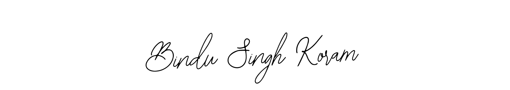 Best and Professional Signature Style for Bindu Singh Koram. Bearetta-2O07w Best Signature Style Collection. Bindu Singh Koram signature style 12 images and pictures png