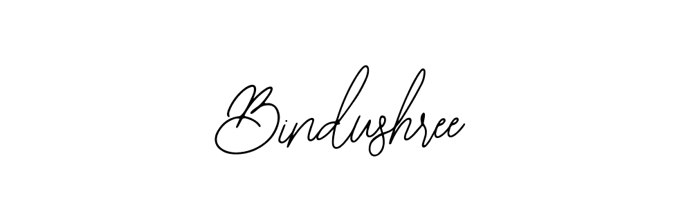 You should practise on your own different ways (Bearetta-2O07w) to write your name (Bindushree) in signature. don't let someone else do it for you. Bindushree signature style 12 images and pictures png