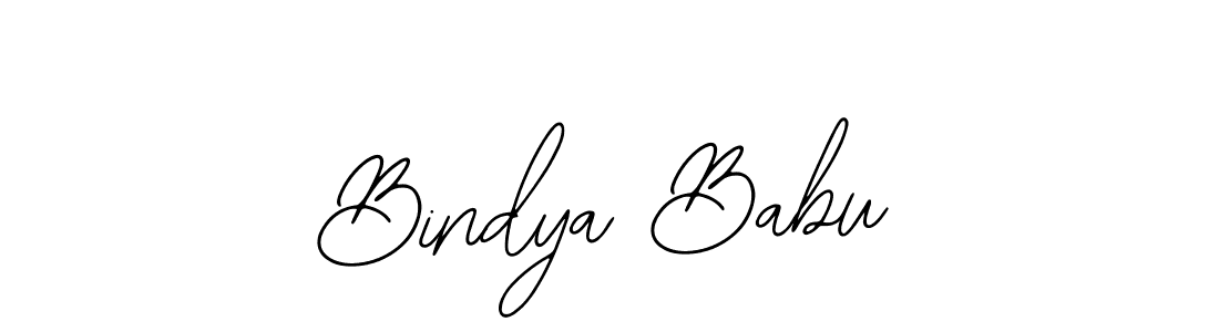 Create a beautiful signature design for name Bindya Babu. With this signature (Bearetta-2O07w) fonts, you can make a handwritten signature for free. Bindya Babu signature style 12 images and pictures png