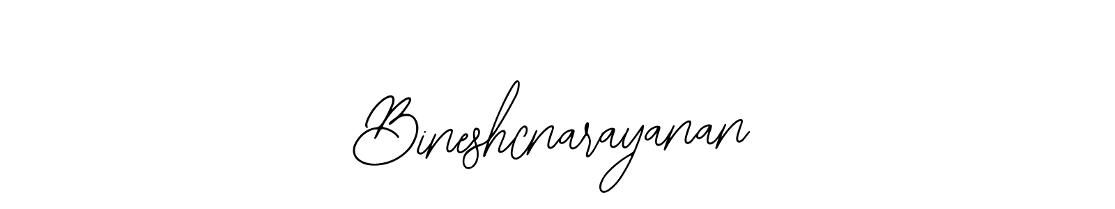 How to make Bineshcnarayanan signature? Bearetta-2O07w is a professional autograph style. Create handwritten signature for Bineshcnarayanan name. Bineshcnarayanan signature style 12 images and pictures png