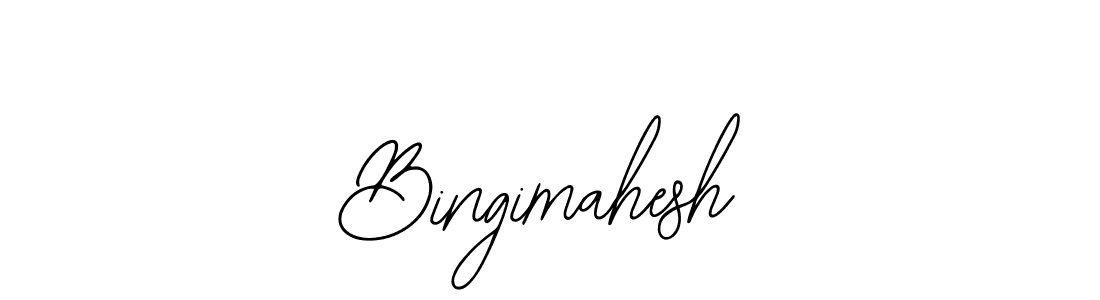 It looks lik you need a new signature style for name Bingimahesh. Design unique handwritten (Bearetta-2O07w) signature with our free signature maker in just a few clicks. Bingimahesh signature style 12 images and pictures png