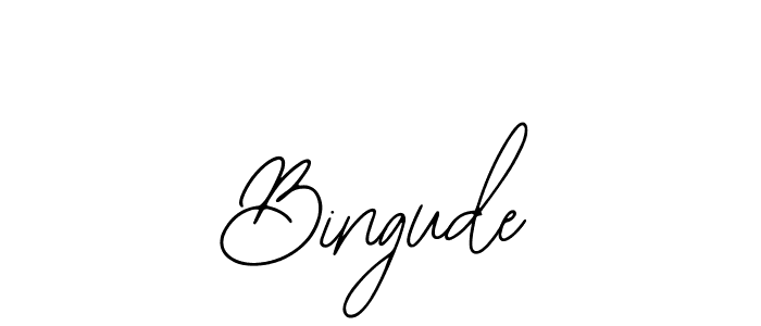 Here are the top 10 professional signature styles for the name Bingude. These are the best autograph styles you can use for your name. Bingude signature style 12 images and pictures png