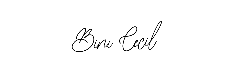 Bearetta-2O07w is a professional signature style that is perfect for those who want to add a touch of class to their signature. It is also a great choice for those who want to make their signature more unique. Get Bini Cecil name to fancy signature for free. Bini Cecil signature style 12 images and pictures png