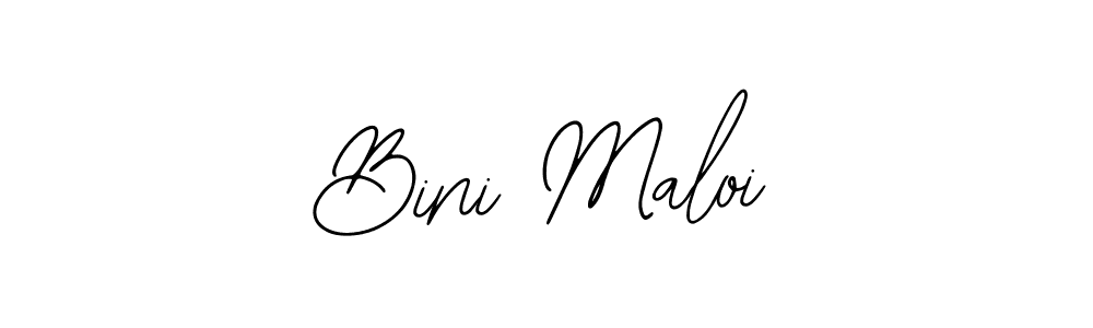 How to make Bini Maloi signature? Bearetta-2O07w is a professional autograph style. Create handwritten signature for Bini Maloi name. Bini Maloi signature style 12 images and pictures png