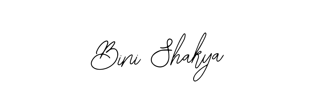 Create a beautiful signature design for name Bini Shakya. With this signature (Bearetta-2O07w) fonts, you can make a handwritten signature for free. Bini Shakya signature style 12 images and pictures png