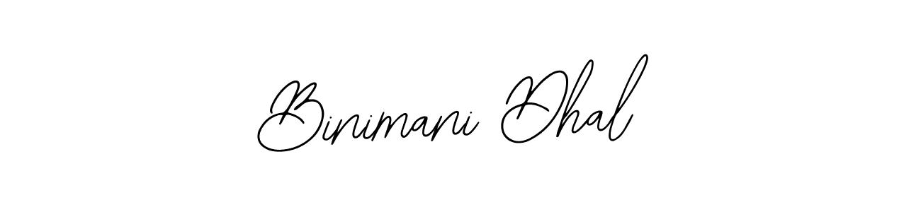 Bearetta-2O07w is a professional signature style that is perfect for those who want to add a touch of class to their signature. It is also a great choice for those who want to make their signature more unique. Get Binimani Dhal name to fancy signature for free. Binimani Dhal signature style 12 images and pictures png