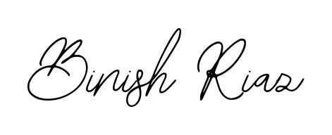 The Bearetta-2O07w typeface gives name Binish Riaz a refined look. Suitable for certificates, diplomas, and official verification. Binish Riaz signature style 12 images and pictures png