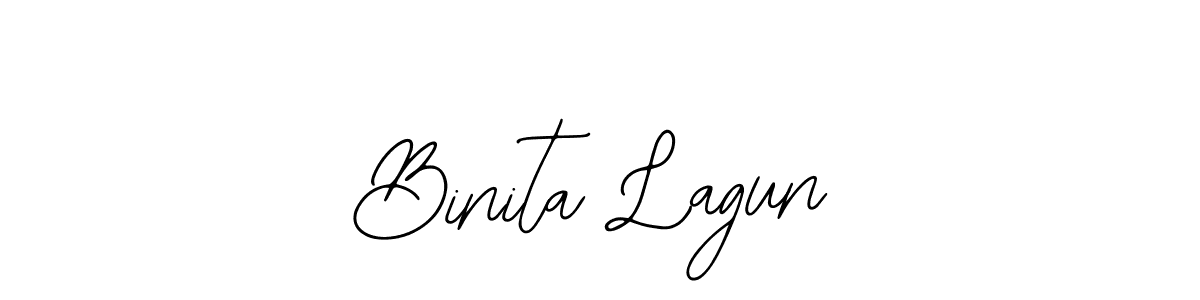 Create a beautiful signature design for name Binita Lagun. With this signature (Bearetta-2O07w) fonts, you can make a handwritten signature for free. Binita Lagun signature style 12 images and pictures png