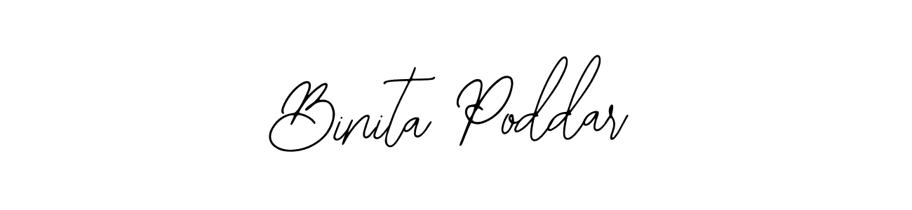 Similarly Bearetta-2O07w is the best handwritten signature design. Signature creator online .You can use it as an online autograph creator for name Binita Poddar. Binita Poddar signature style 12 images and pictures png