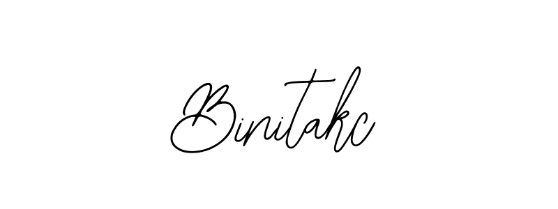 How to Draw Binitakc signature style? Bearetta-2O07w is a latest design signature styles for name Binitakc. Binitakc signature style 12 images and pictures png