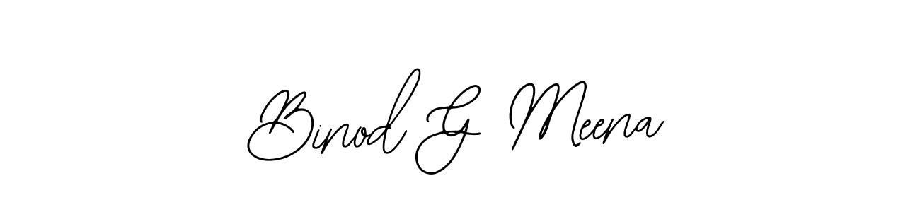Similarly Bearetta-2O07w is the best handwritten signature design. Signature creator online .You can use it as an online autograph creator for name Binod G Meena. Binod G Meena signature style 12 images and pictures png