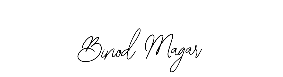 Binod Magar stylish signature style. Best Handwritten Sign (Bearetta-2O07w) for my name. Handwritten Signature Collection Ideas for my name Binod Magar. Binod Magar signature style 12 images and pictures png