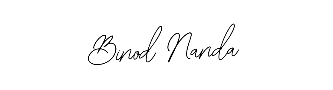 Use a signature maker to create a handwritten signature online. With this signature software, you can design (Bearetta-2O07w) your own signature for name Binod Nanda. Binod Nanda signature style 12 images and pictures png