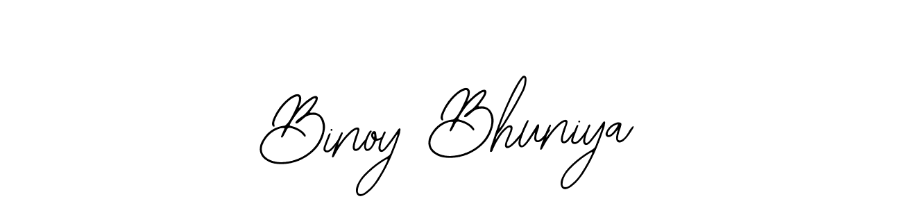 Create a beautiful signature design for name Binoy Bhuniya. With this signature (Bearetta-2O07w) fonts, you can make a handwritten signature for free. Binoy Bhuniya signature style 12 images and pictures png