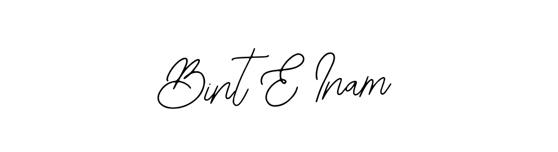 How to Draw Bint E Inam signature style? Bearetta-2O07w is a latest design signature styles for name Bint E Inam. Bint E Inam signature style 12 images and pictures png