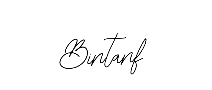 Bearetta-2O07w is a professional signature style that is perfect for those who want to add a touch of class to their signature. It is also a great choice for those who want to make their signature more unique. Get Bintanf name to fancy signature for free. Bintanf signature style 12 images and pictures png