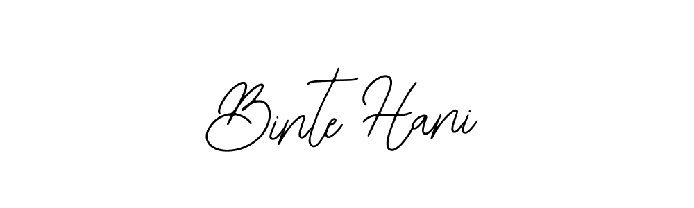See photos of Binte Hani official signature by Spectra . Check more albums & portfolios. Read reviews & check more about Bearetta-2O07w font. Binte Hani signature style 12 images and pictures png
