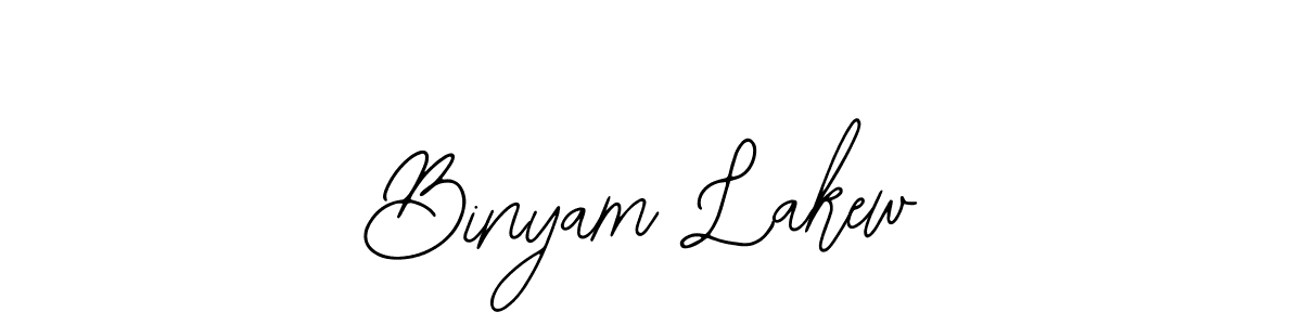 Binyam Lakew stylish signature style. Best Handwritten Sign (Bearetta-2O07w) for my name. Handwritten Signature Collection Ideas for my name Binyam Lakew. Binyam Lakew signature style 12 images and pictures png