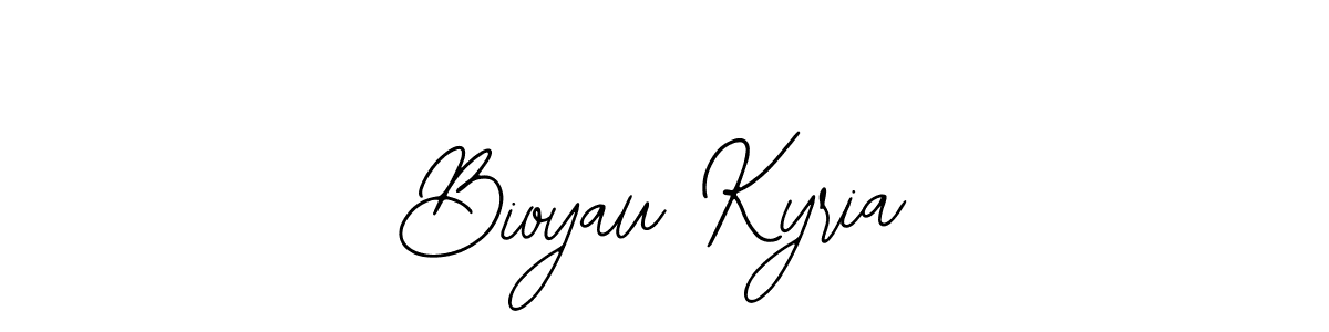 Design your own signature with our free online signature maker. With this signature software, you can create a handwritten (Bearetta-2O07w) signature for name Bioyau Kyria. Bioyau Kyria signature style 12 images and pictures png