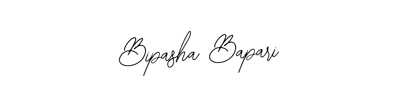 You should practise on your own different ways (Bearetta-2O07w) to write your name (Bipasha Bapari) in signature. don't let someone else do it for you. Bipasha Bapari signature style 12 images and pictures png