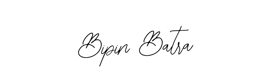 How to make Bipin Batra name signature. Use Bearetta-2O07w style for creating short signs online. This is the latest handwritten sign. Bipin Batra signature style 12 images and pictures png