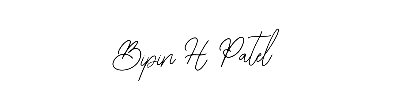 Also we have Bipin H Patel name is the best signature style. Create professional handwritten signature collection using Bearetta-2O07w autograph style. Bipin H Patel signature style 12 images and pictures png