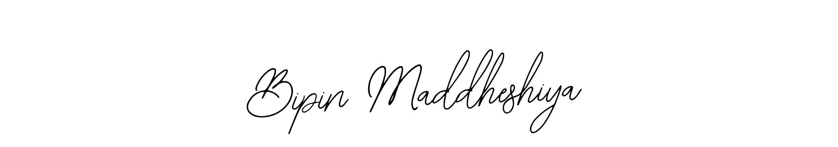 Make a beautiful signature design for name Bipin Maddheshiya. With this signature (Bearetta-2O07w) style, you can create a handwritten signature for free. Bipin Maddheshiya signature style 12 images and pictures png