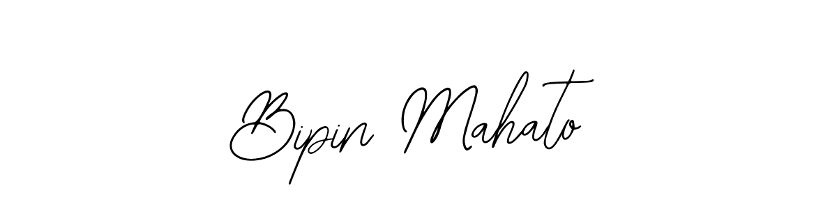 Make a beautiful signature design for name Bipin Mahato. With this signature (Bearetta-2O07w) style, you can create a handwritten signature for free. Bipin Mahato signature style 12 images and pictures png