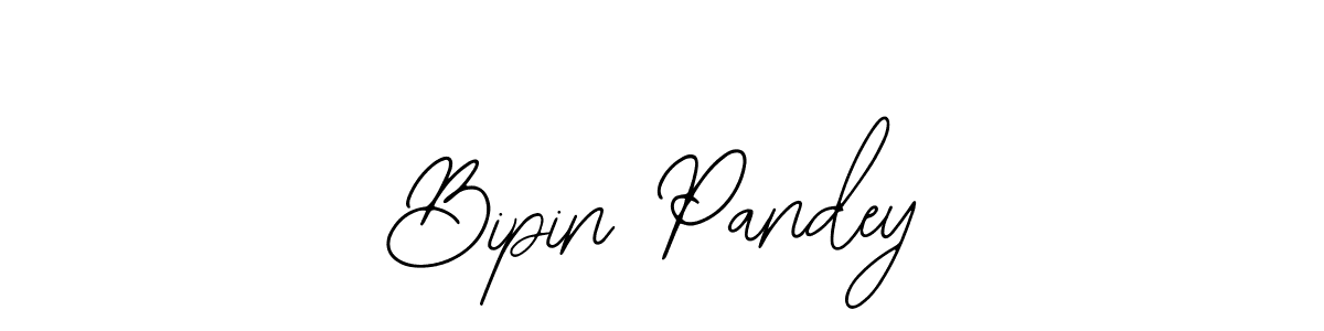 Design your own signature with our free online signature maker. With this signature software, you can create a handwritten (Bearetta-2O07w) signature for name Bipin Pandey. Bipin Pandey signature style 12 images and pictures png