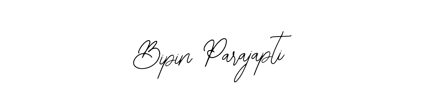 if you are searching for the best signature style for your name Bipin Parajapti. so please give up your signature search. here we have designed multiple signature styles  using Bearetta-2O07w. Bipin Parajapti signature style 12 images and pictures png