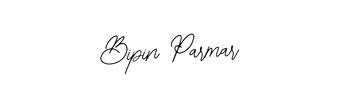 You should practise on your own different ways (Bearetta-2O07w) to write your name (Bipin Parmar) in signature. don't let someone else do it for you. Bipin Parmar signature style 12 images and pictures png