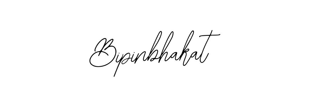 How to make Bipinbhakat name signature. Use Bearetta-2O07w style for creating short signs online. This is the latest handwritten sign. Bipinbhakat signature style 12 images and pictures png