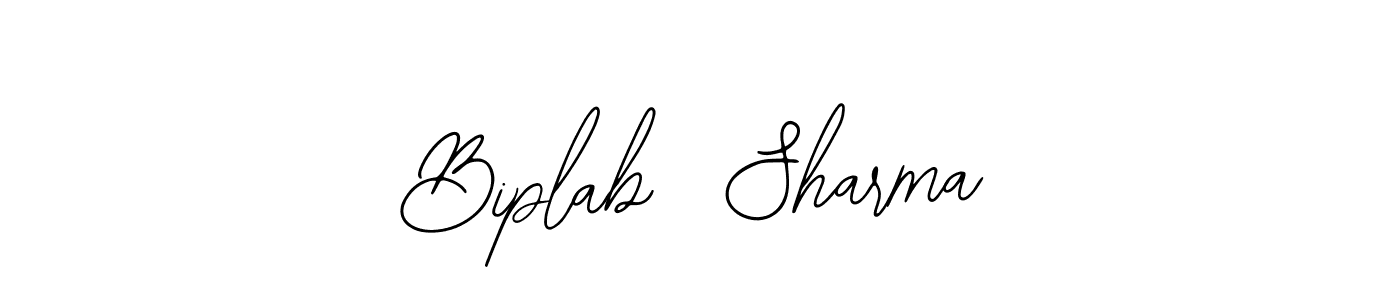 Design your own signature with our free online signature maker. With this signature software, you can create a handwritten (Bearetta-2O07w) signature for name Biplab  Sharma. Biplab  Sharma signature style 12 images and pictures png