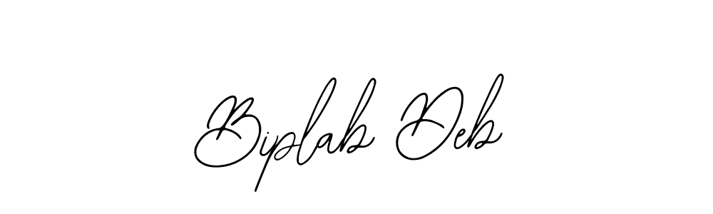 Use a signature maker to create a handwritten signature online. With this signature software, you can design (Bearetta-2O07w) your own signature for name Biplab Deb. Biplab Deb signature style 12 images and pictures png