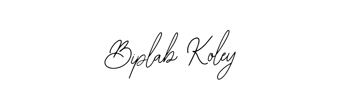 How to make Biplab Koley signature? Bearetta-2O07w is a professional autograph style. Create handwritten signature for Biplab Koley name. Biplab Koley signature style 12 images and pictures png