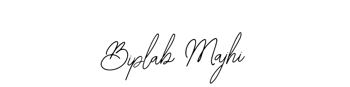You should practise on your own different ways (Bearetta-2O07w) to write your name (Biplab Majhi) in signature. don't let someone else do it for you. Biplab Majhi signature style 12 images and pictures png